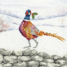 Load image into Gallery viewer, A Festive Flourish Cross Stitch Kit - Bothy Threads