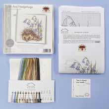 Load image into Gallery viewer, Love and Hedgehogs Cross Stitch Kit - Bothy Threads