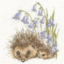 Load image into Gallery viewer, Love and Hedgehogs Cross Stitch Kit - Bothy Threads