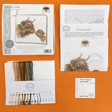 Load image into Gallery viewer, Gentle One Cross Stitch Kit - Bothy Threads