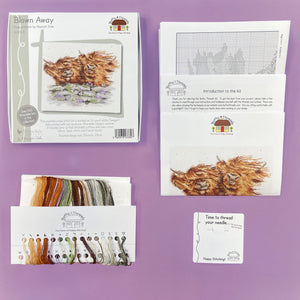 Blown Away Cross Stitch Kit - Bothy Threads