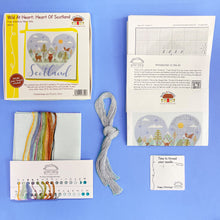 Load image into Gallery viewer, Heart of Scotland Cross Stitch Kit - Bothy Threads