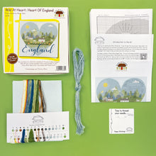 Load image into Gallery viewer, Heart of England Cross Stitch Kit - Bothy Threads