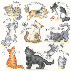 Meow! Cross Stitch Kit - Bothy Threads