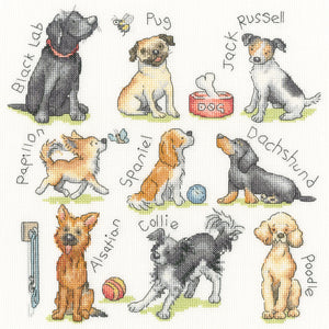 Woof! Cross Stitch Kit - Bothy Threads