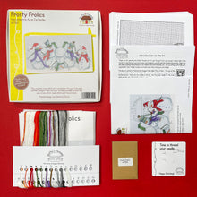 Load image into Gallery viewer, Frosty Frolics Cross Stitch Kit - Bothy Threads