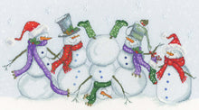 Load image into Gallery viewer, Frosty Frolics Cross Stitch Kit - Bothy Threads