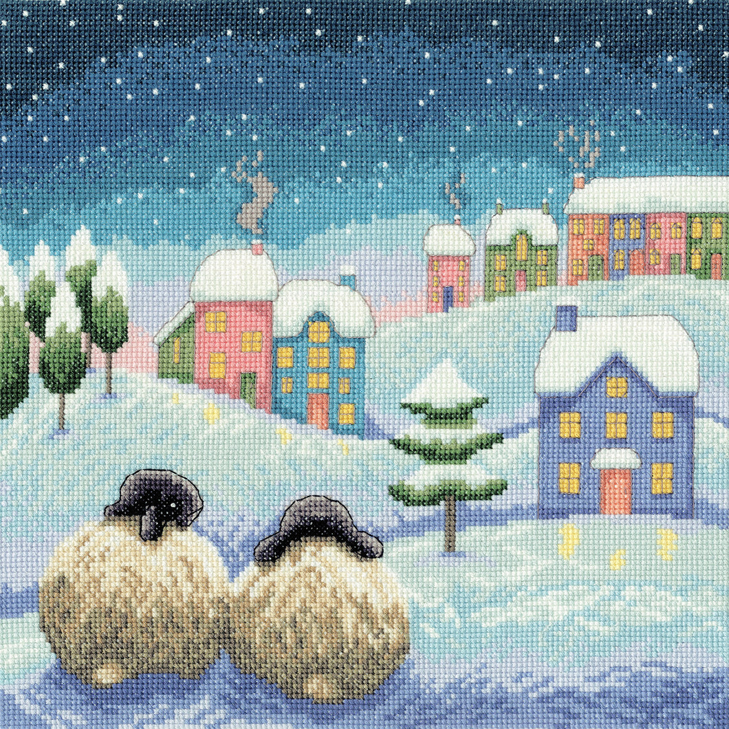 There's Snow Place Like Home Cross Stitch Kit - Bothy Threads