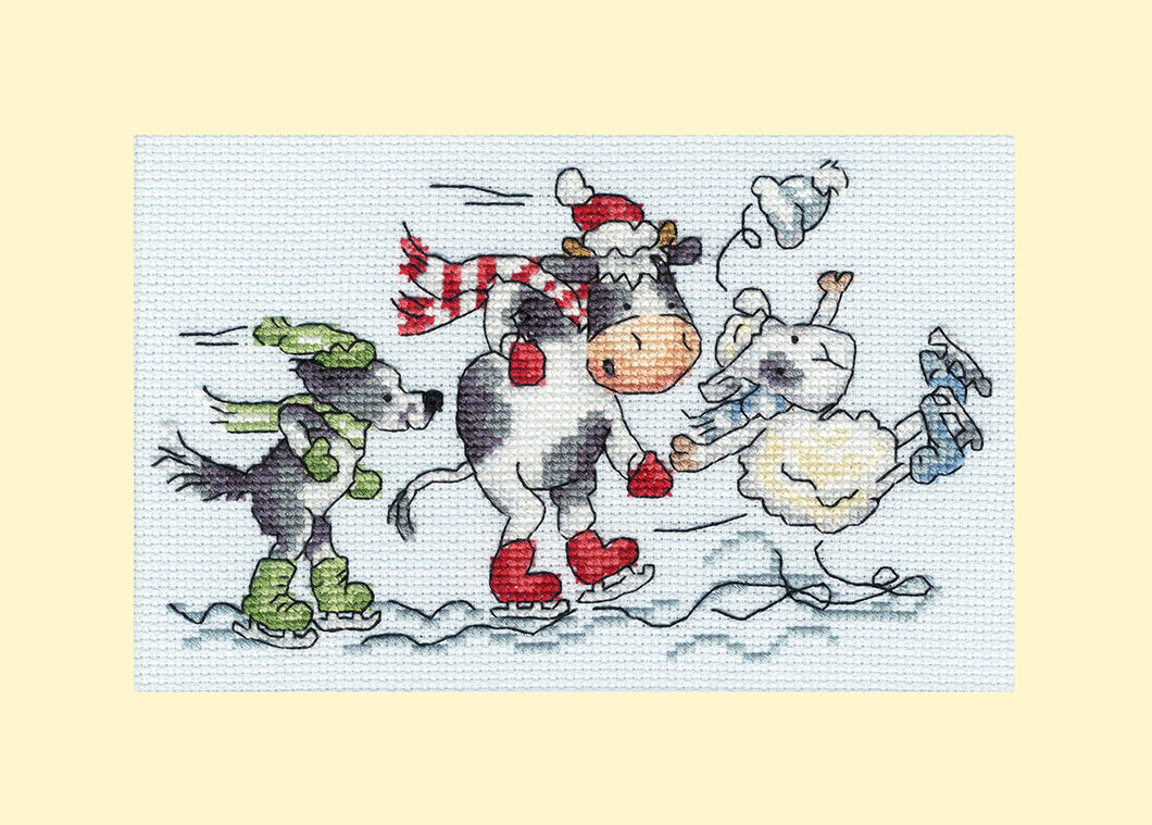 Almost, Nearly, Whoopsie! Cross Stitch Kit - Bothy Threads