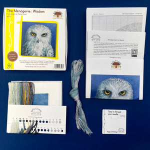 Wisdom (Owl) Cross Stitch Kit - Bothy Threads