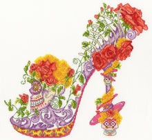 Load image into Gallery viewer, La Catrina (Shoe) Cross Stitch Kit - Bothy Threads