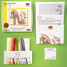 Load image into Gallery viewer, Sugar and Spice (Shoe) Cross Stitch Kit - Bothy Threads