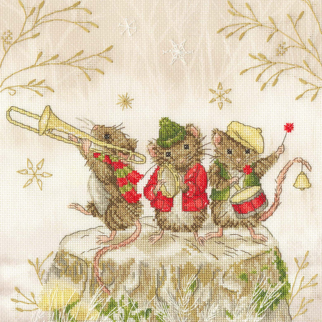 Merry Music Makers Cross Stitch Kit - Bothy Threads