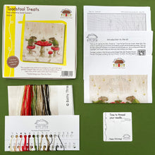 Load image into Gallery viewer, Toadstool Treats Cross Stitch Kit - Bothy Threads