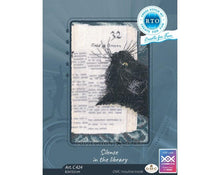 Load image into Gallery viewer, Silence in the Library (Cat) Cross Stitch Kit - RTO