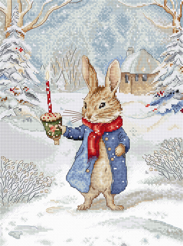 Christmas Caroling Cross Stitch Kit - Letistitch