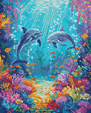 Sea Life Cross Stitch Kit - Letistitch