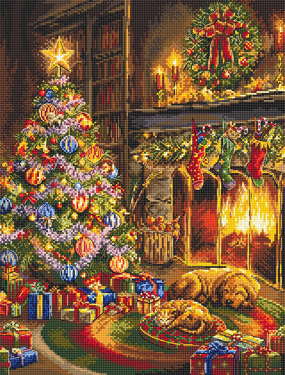 Christmas Eve Cross Stitch Kit