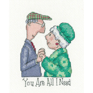 All I Need Cross Stitch Kit - Heritage Crafts