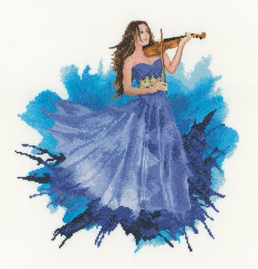 The Violinist Cross Stitch Kit