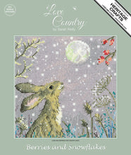 Load image into Gallery viewer, Berries and Snowflakes Cross Stitch Kit - Heritage Crafts