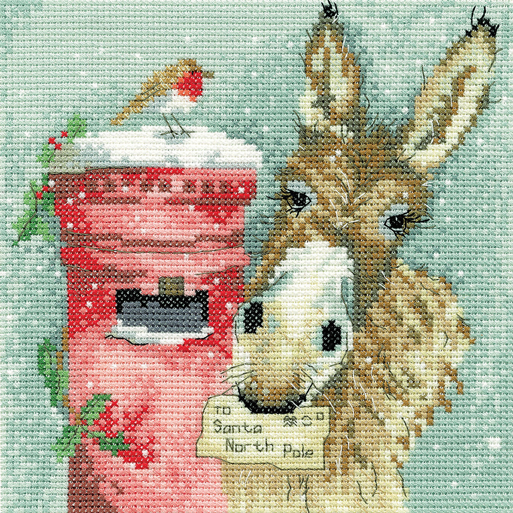 Donkey's Wish Cross Stitch Kit - Heritage Crafts