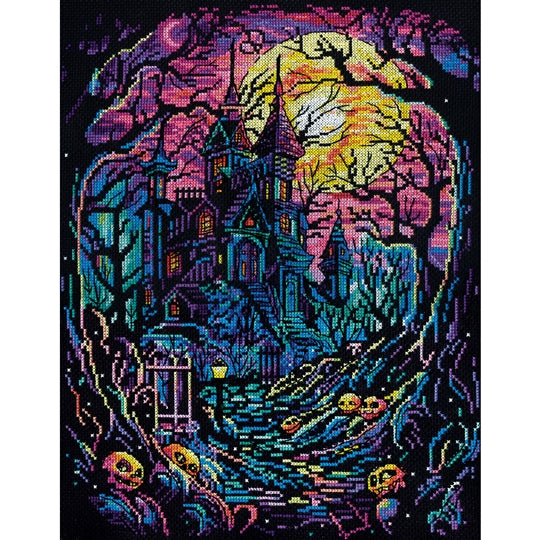 Haunted House Cross Stitch Kit