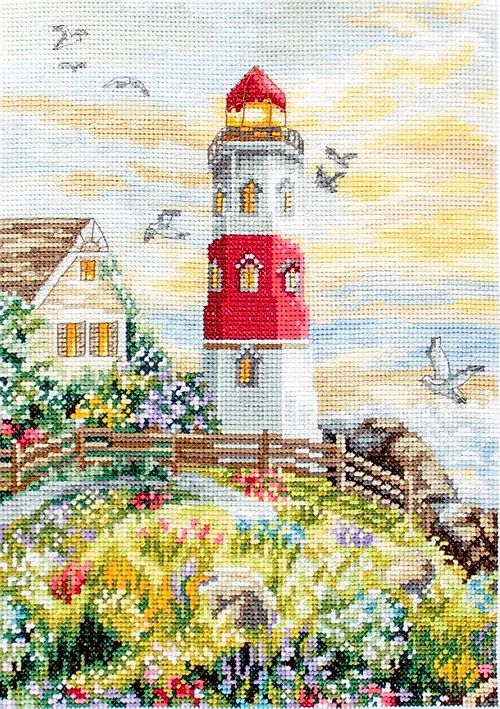 Counted Cross-Stitch Kits of the Local Lighthouses – West Quoddy Gifts