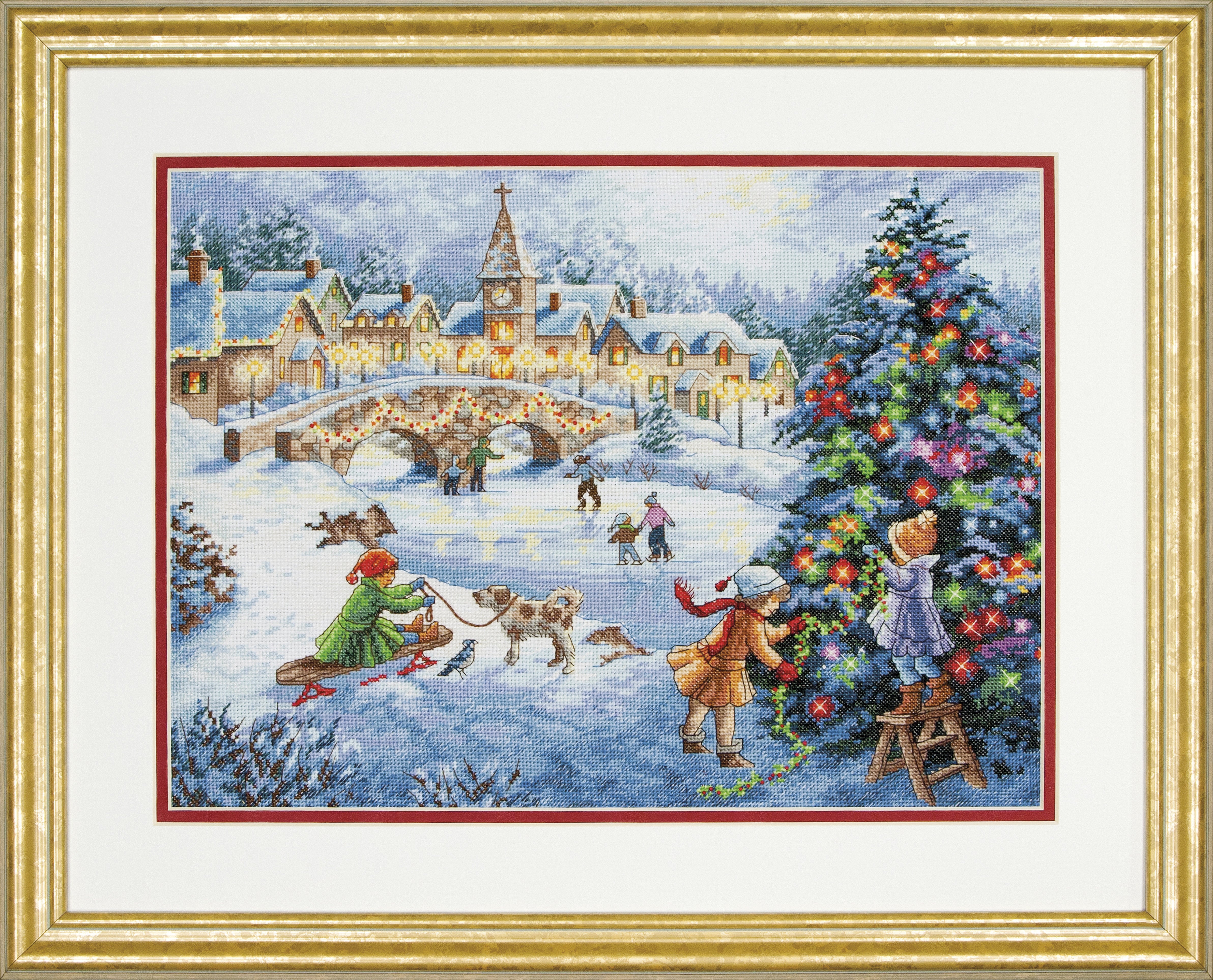 Dimensions Gold ~ Counted Cross Stitch Kit ~ Winter Celebration