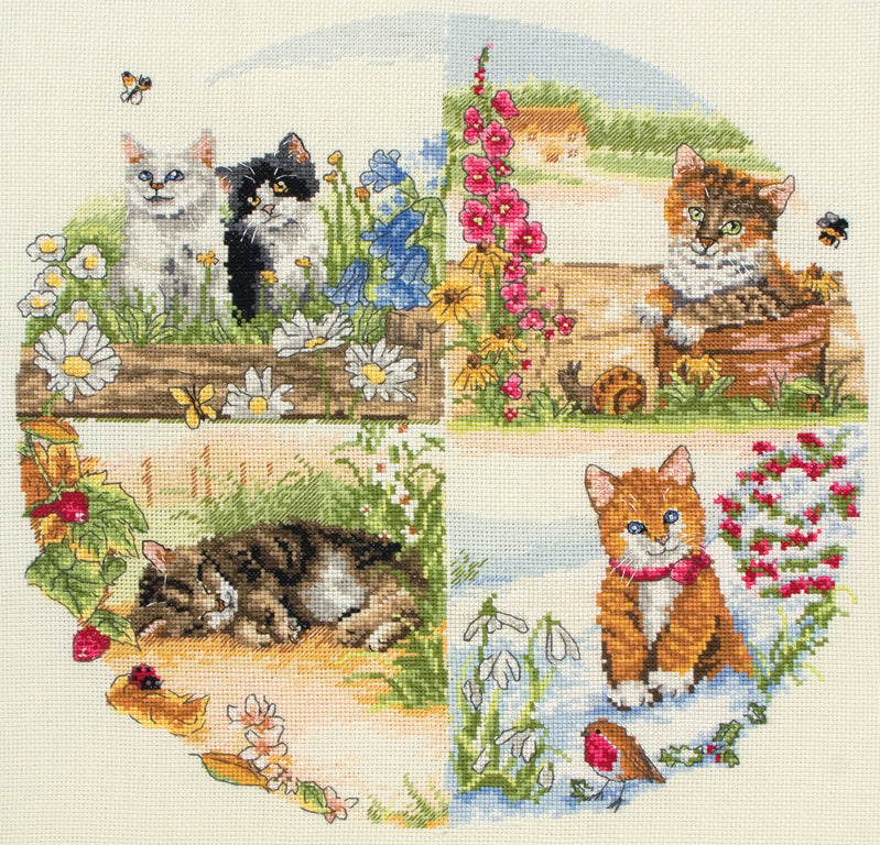 Mr. Cat Cross Stitch Pattern – Stitchingland