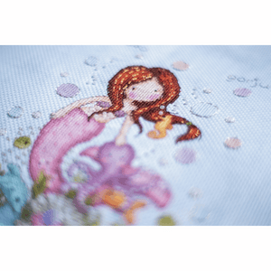 Gorjuss - Nice to Sea You - Cross Stitch Kit