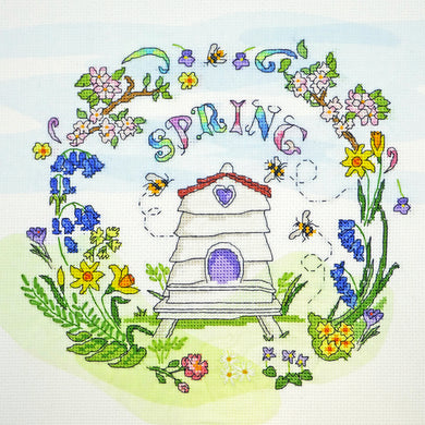 Spring Time Cross Stitch Kit