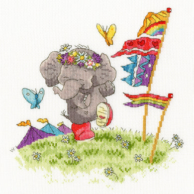 Elly - Party Animal - Cross Stitch Kit