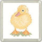 Duckling Coaster Cross Stitch Kit