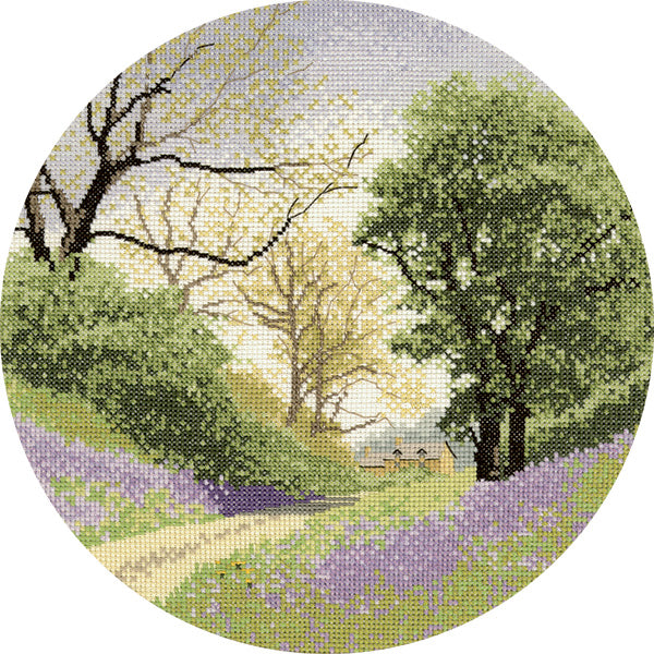 Bluebell Lane - Circles Cross Stitch Kit