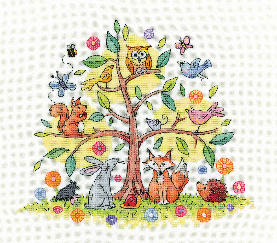 Tree of Life Cross Stitch Kit